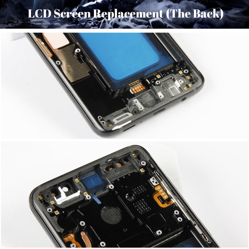 SRJTEK Incell for Samsung Galaxy S9 Plus Screen for Samsung Galaxy S9 Plus SM-G965F, SM-G965U, SM-G965W Digitizer Touch Sceen Assembly Repair Parts(Black,With frame) - Image 4